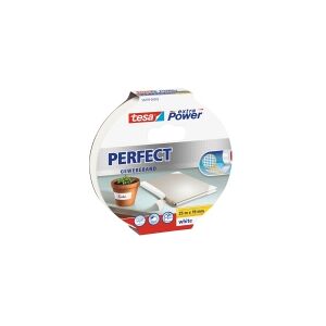 Beiersdorf Tesa extra Power Perfect - Stoftape - 19 mm x 25 m - hvid