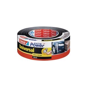 Tesa extra Power Universal - Gaffatape - 48 mm x 50 m - sort