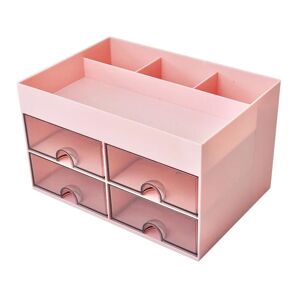 Lille Skrivebord Organizer Skrivebord Opbevaringsboks Papirvarer Organizer Makeup Organizer Gave