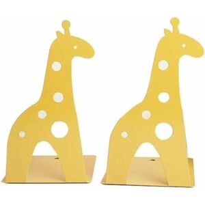 Giraffe skridsikre jernbogstøtter til børn Bibliotek Skolekontor Hjem Gul