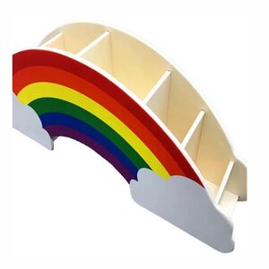 Regnbue blyantholder / organizer til DIY kreativ dekoration, af