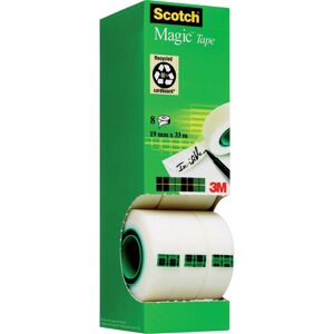 Scotch Magic Tape 810, 8 Ruller