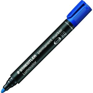 Staedtler Marker Permanent Rund Spids I Blå - 2 Mm