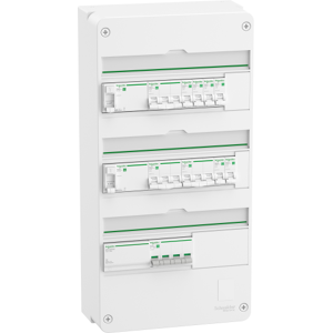 Schneider Electric Schneider Resi9 3r R9hpdk32063, Færdig Monteret Gruppetavle  Hvid