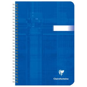 Clairefontaine notesbøger med spiralryg 5 stk. A5 90 ark linjeret