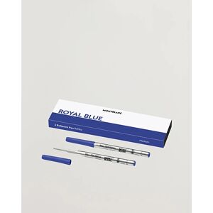 Montblanc 2 Ballpoint Pen Refill Royal Blue men One size Blå
