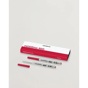 Montblanc 2 Ballpoint Pen Refills Modena Red men One size Rød