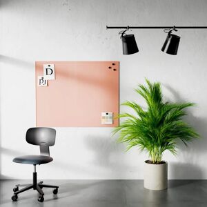 Lintex Glas skrivetavle Mood Wall, Farve Naive 640 - Pink, Størrelse B125 x H100 cm
