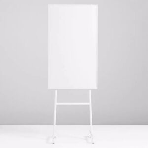 Lintex ONE Mobilt Whiteboard - på hjul, Farve Hvid, Størrelse B70 x H120 cm