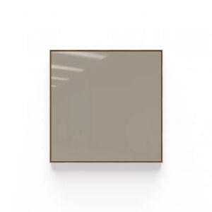 Lintex Glas skrivetavle Area - Blankt eller mat glas, Farve Cozy 450 - Nougat brun, Udførelse Blankt klart glas, Størrelse B202,8 x H102,8 cm
