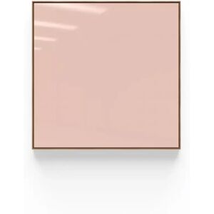 Lintex Glas skrivetavle Area - Blankt eller mat glas, Farve Naive 640 - Pink, Udførelse Blankt klart glas, Størrelse B102,8 x H102,8 cm