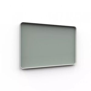 Lintex Glastavle Frame Wall, Farve Frank 540 - Grøngrå, Udførelse Grå ram, Størrelse B150 x H100 cm