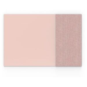 Whiteboard glas Mood Textile, BxH 1500x1000 mm, rosa