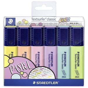 Staedtler Overstregningstuscher - 6 Stk. 1,5 Mm - Pastel - Staedtler - Onesize - Tusch