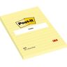 Post-It Notes   102x152 Mm   Linjeret   Gul