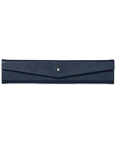 Montblanc Sartorial 1 Pen Pouch Foldable Indigo men One size Blå