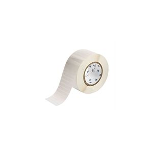 Brady THT-29-423-10 etiqueta poliéster blanco brillante 31,75 x 9,53 mm