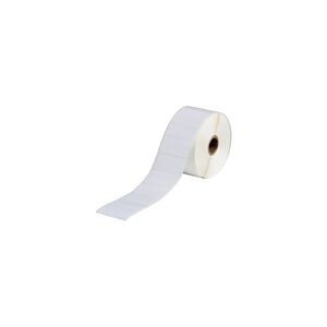 Brady BPT-17-8423-1 etiqueta poliéster blanco 50,80 x 25,40 mm