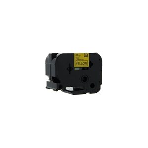 Q-Nomic TZe-661 cinta 36mm texto negro sobre amarillo (8M)