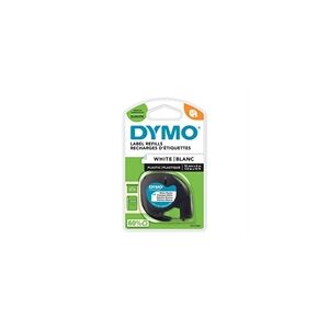 Dymo 91221 (S0721660) cinta plástica blanca 12 mm