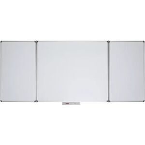 MAUL Panel rotulable plegable, chapa de acero revestida, A x H 1500 x 1000 mm