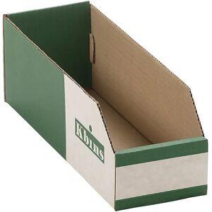 kaiserkraft Caja de cartón para estanterías, UE 50 unidades, LxAxH 300x100x100 mm