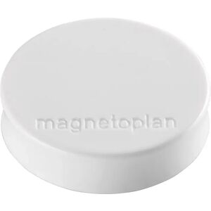 magnetoplan Imán Ergo, Ø 30 mm, UE 60 unid., blanco