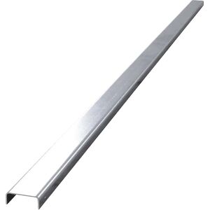 LaCont Acoplamiento de cubetas para cubetas planas de acero, anchura 52 mm, galvanizado, longitud 1970 mm