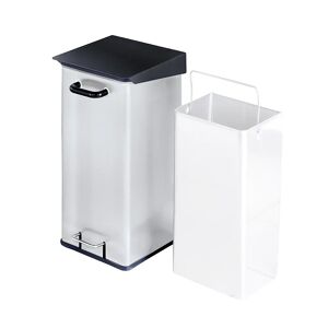 kaiserkraft Colector de residuos para salas blancas, capacidad 40 l, A x H x P 320 x 620 x 380 mm, chapa de acero