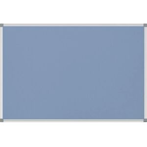 MAUL Panel para alfileres STANDARD, cubierta de fieltro, azul claro, A x H 1800 x 900 mm