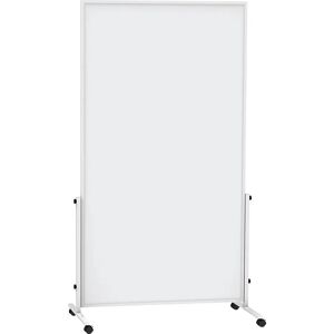 MAUL Panel rotulable ®solid easy2move, móvil, H x P 1965 x 640 mm, en blanco, H x A del panel 1800 x 1000 mm