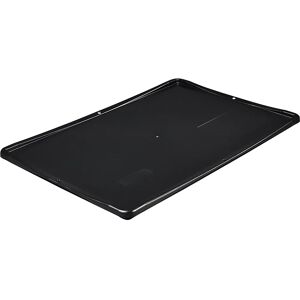 kaiserkraft Tapa para recipientes euronorma, L x A exteriores 400 x 300 mm, negra