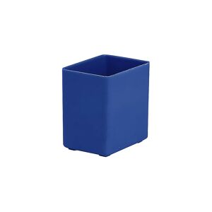 kaiserkraft Caja para insertar en cajones, L x A x H 53 x 40 x 54 mm, UE 64 unidades, azul