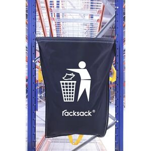 kaiserkraft Racksack®, capacidad 160 l, símbolo: basura residual, azul