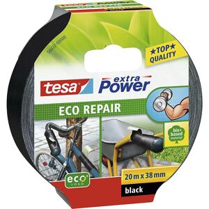 tesa Cinta de tejido, extra Power® Eco Repair, UE 48 rollos, negro, anchura de cinta 38 mm