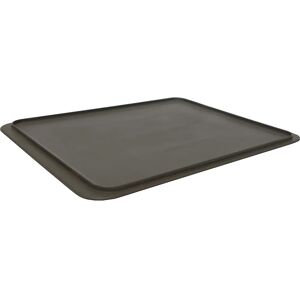 kaiserkraft Tapa para recipiente apilable, L x A 400 x 300 mm, gris