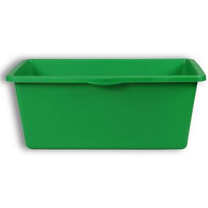 kaiserkraft Cubeta de plástico, capacidad 90 l, 640 x 350 mm, verde, UE 3 unid.