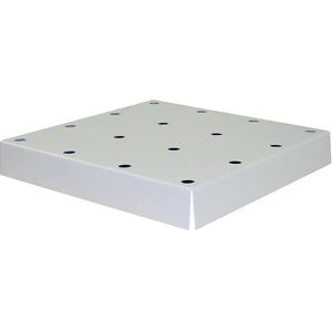 asecos Cubierta de chapa perforada para cubeta colectora de fondo, A x P x H 439 x 420 x 60 mm, con recubrimiento en polvo