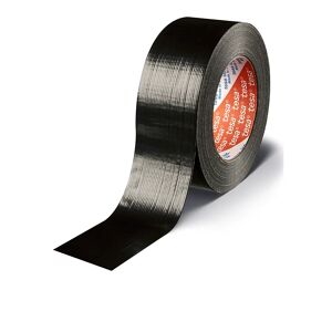 tesa Cinta de tejido, cinta para ductos ® 4613 Standard, UE 48 rollos, negro, anchura de cinta 48 mm