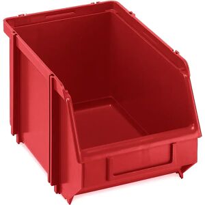 kaiserkraft Caja visualizable, autoportante, L x A x H 234 x 147 x 129 mm, UE 30 unid., rojo, UE 30 unidades