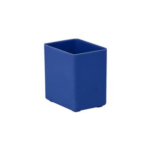 kaiserkraft Caja insertable, altura 54 mm, azul, L x A 160 x 106 mm, UE 50 unid.