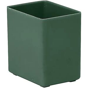 kaiserkraft Caja insertable, altura 54 mm, verde, L x A 160 x 106 mm, UE 50 unid.