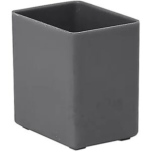 kaiserkraft Caja insertable, altura 54 mm, gris, L x A 160 x 106 mm, UE 50 unid.