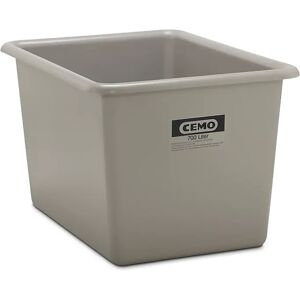 CEMO Recipiente grande de PFV, capacidad 700 l, L x A x H 1320 x 970 x 800 mm, gris