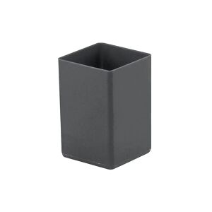 kaiserkraft Caja insertable, altura 70 mm, gris, LxA 49x49 mm, UE 50 unidades