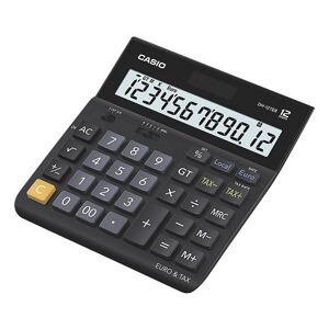 Calculadora Casio DH-12 negro