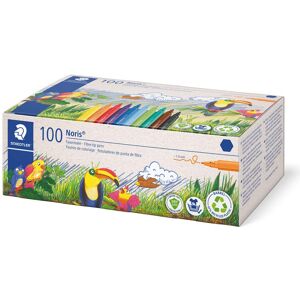 Staedtler Rotuladores de colores  326 100u Pack escolar