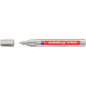 Edding Rotulador permanente  750 plata 10u