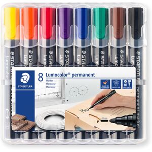 Staedtler Rotulador permanente  Lumocolor 8 colores