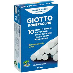 Giotto Tiza antipolvo  Robercolor blanco 10u